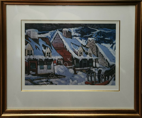 Hiver à Baies Saint-Paul