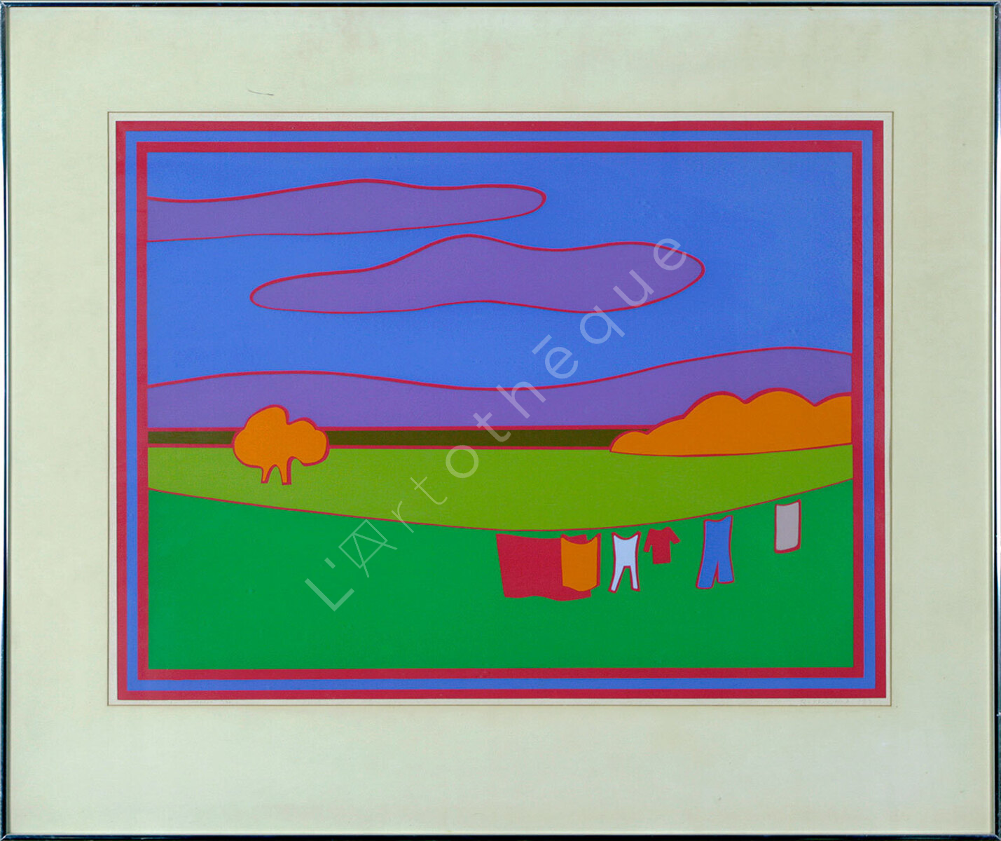 Washing with Landscape