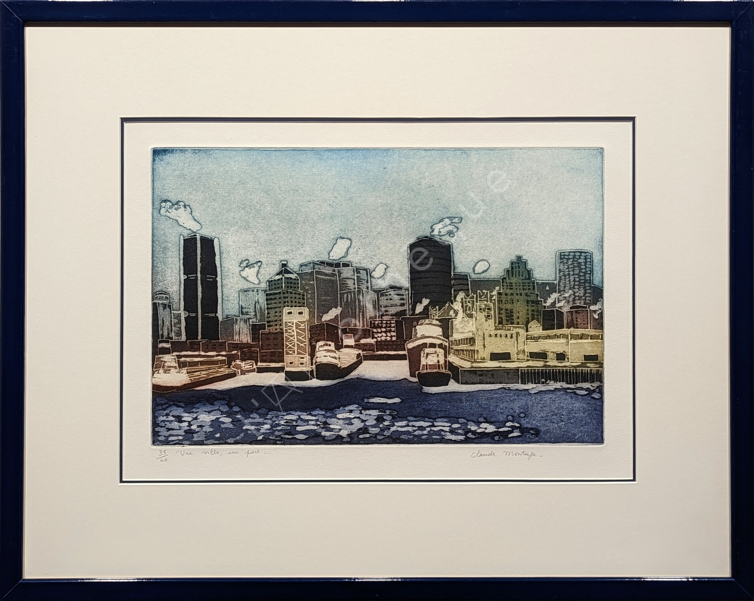 Une ville, un port ...