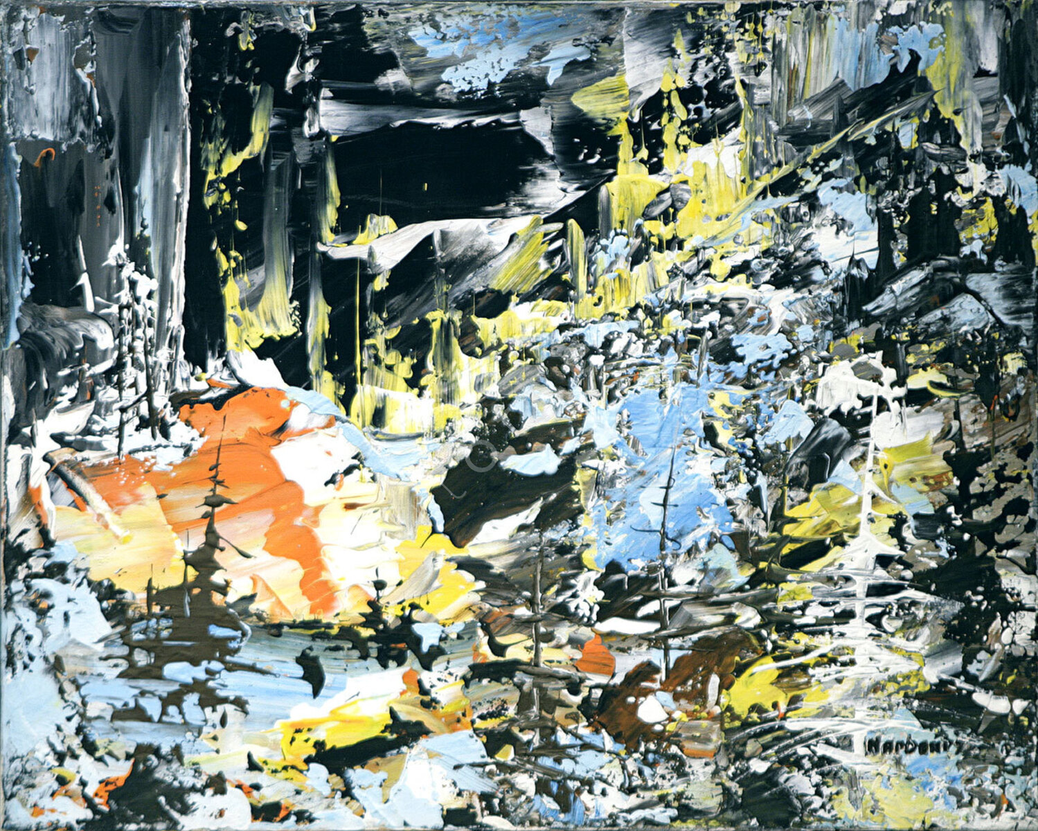 Sans titre (Abstraction automnale)