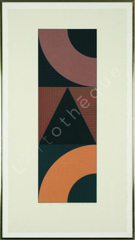 Vertical Tri Motif (A)