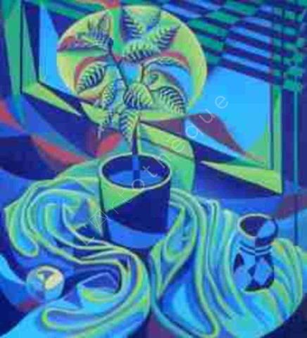 Plante, encensoir et pomme